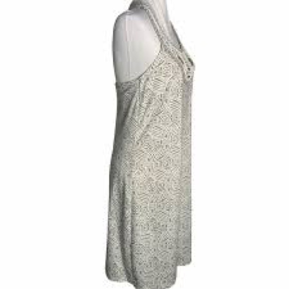 INC International Concepts Gray & White Women's MIDI dress (NWOT) Size: Medium - Picture 2 of 11